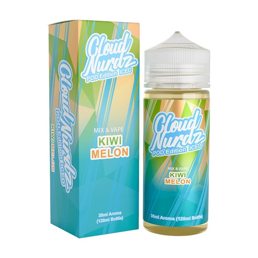 Cloud Nurdz Kiwi Melon Pod Edition Iced 30ml/120ml (Ακτινίδιο, Πεπόνι & Πάγος)
