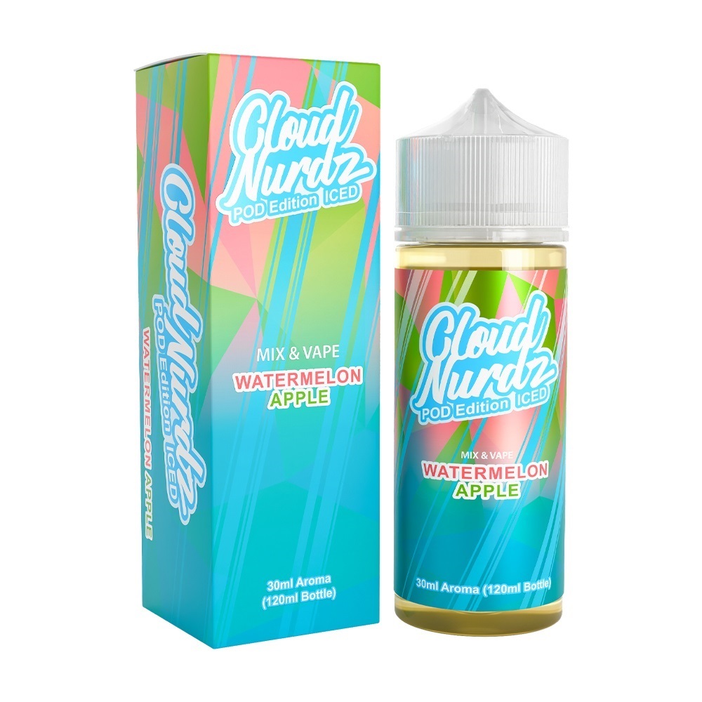 Cloud Nurdz Watermelon Apple Iced 30ml/120ml