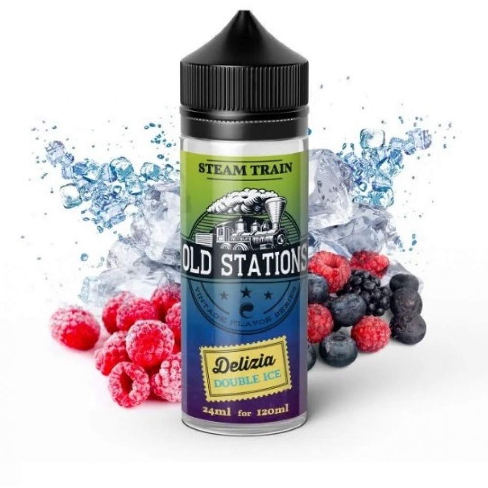 Steam Train Old Stations Delizia Double Ice 24ml/120ml