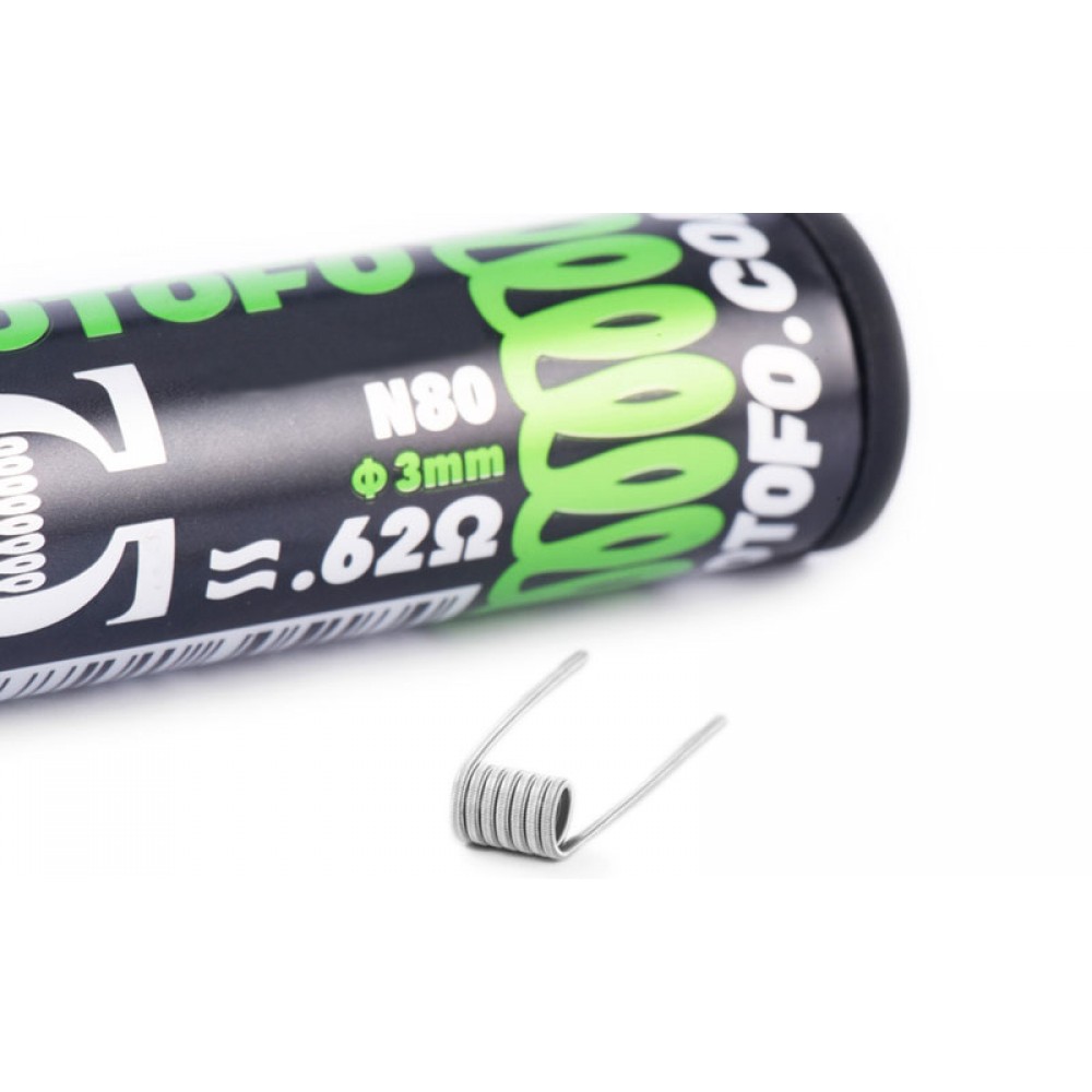 Dual Core Fused Clapton Prebuilt Coils(10τεμ.) WOTOFO