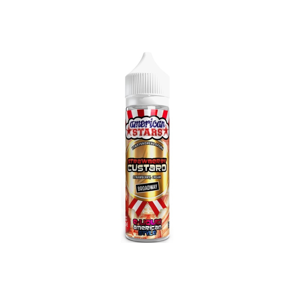 American Stars Strawberry Custard Flavour Shot 15/60ml