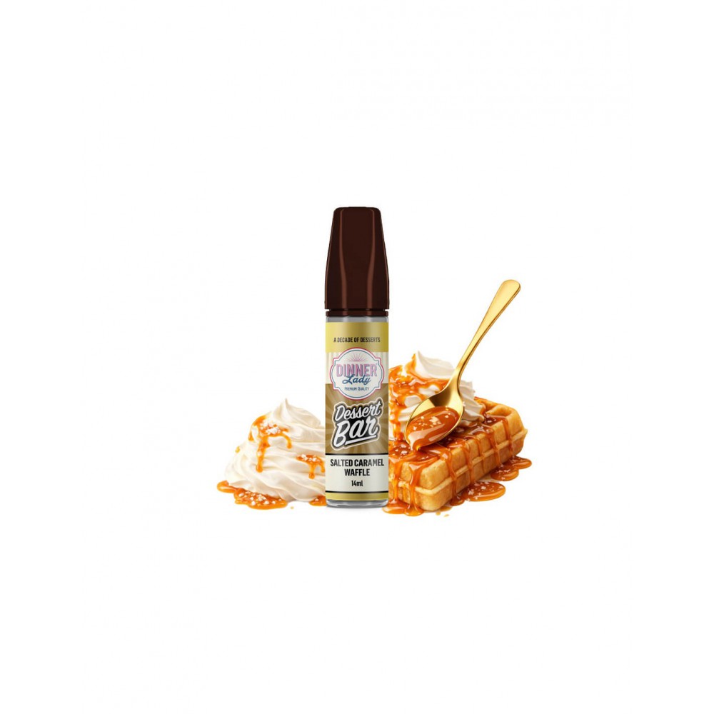Dinner Lady Dessert Bar Salted Caramel Waffle Flavour Shot 14/60ml