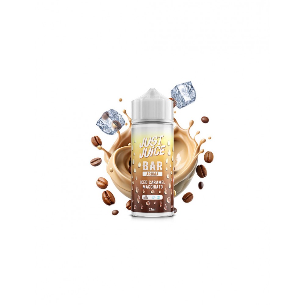 Just Juice Bar Aroma Iced Caramel Macchiato Flavour Shot 24/120ml
