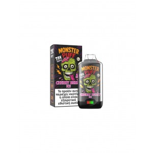 Monster Puff 28K Kit Cherry Berry Ice Συσκευή 2ml & 2x10ml 20mg