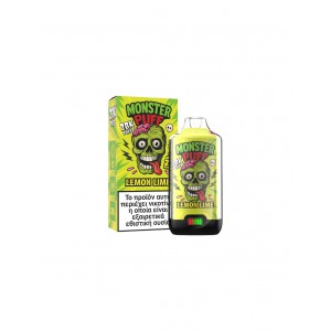 Monster Puff 28K Kit Lemon Lime Συσκευή 2ml & 2x10ml 20mg