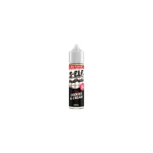 S-Elf Juice Pud Puds Cookies and Cream Flavour Shot 60ml Self Juice