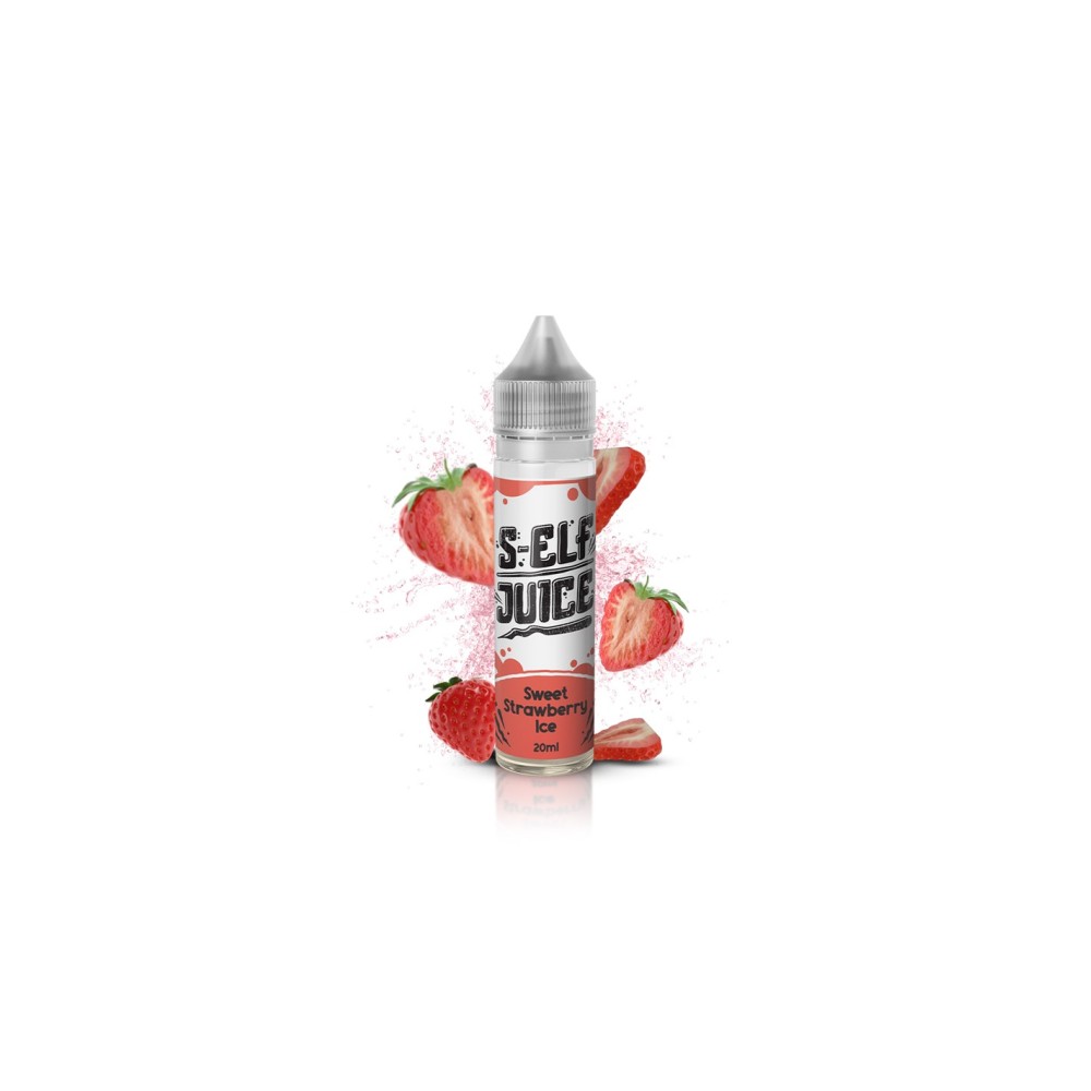 S-Elf Juice Sweet Strawberry Ice Flavour Shot 60ml Self Juice