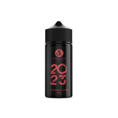 Steam City 2023 Strawberry Cream Flavour Shot 120ml