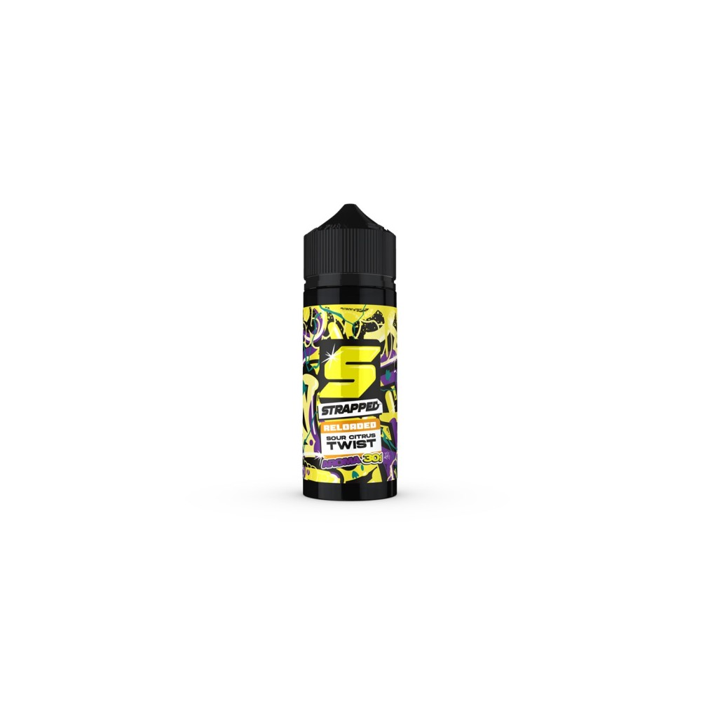 Strapped Reloaded Sour Citrus Twist Flavour Shot 120ml