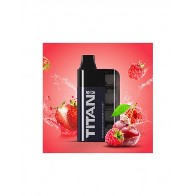 TITAN Strawberry Raspberry Cherry 8x2ml 20mg