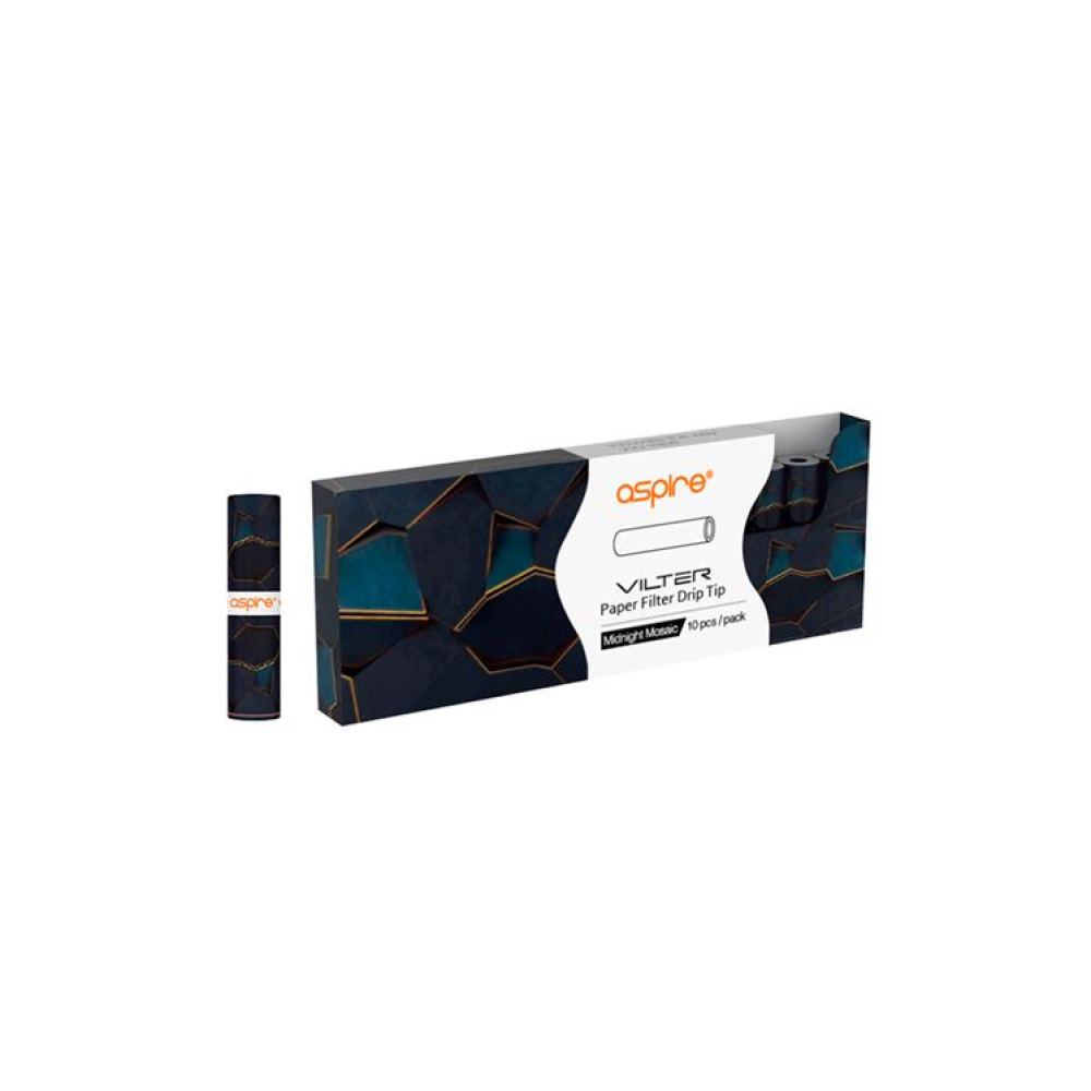 Aspire Vilter Ανταλλακτικά Φίλτρα με Σχέδια (10τμχ)